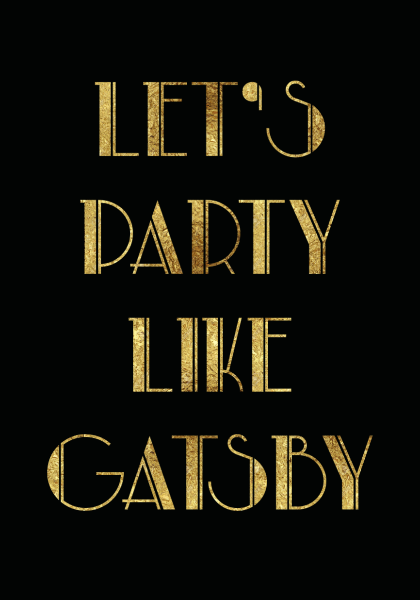 Affiches soiree Gatsby 05