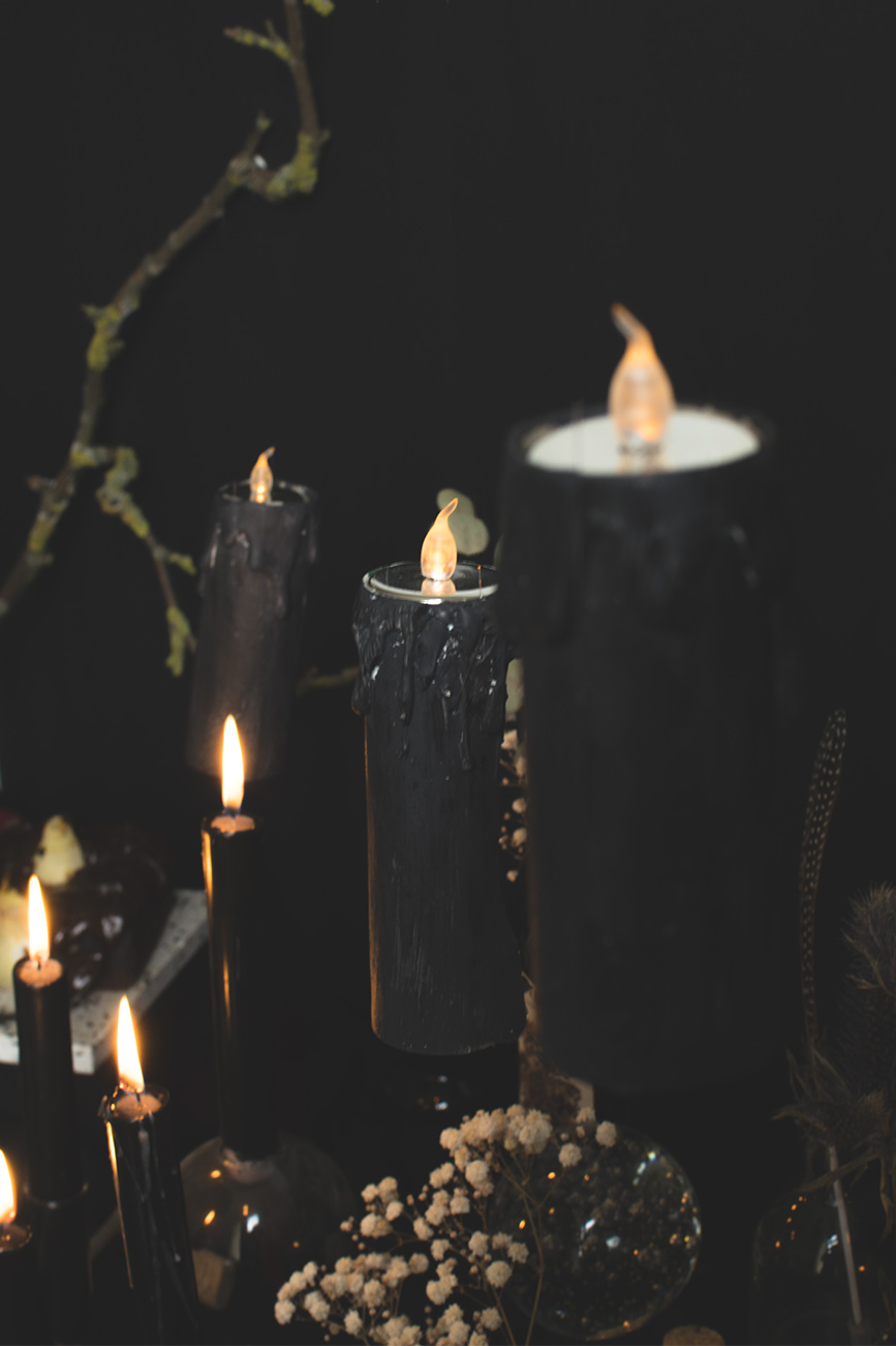décoration Halloween spécial Harry Potter : Les bougies flottantes